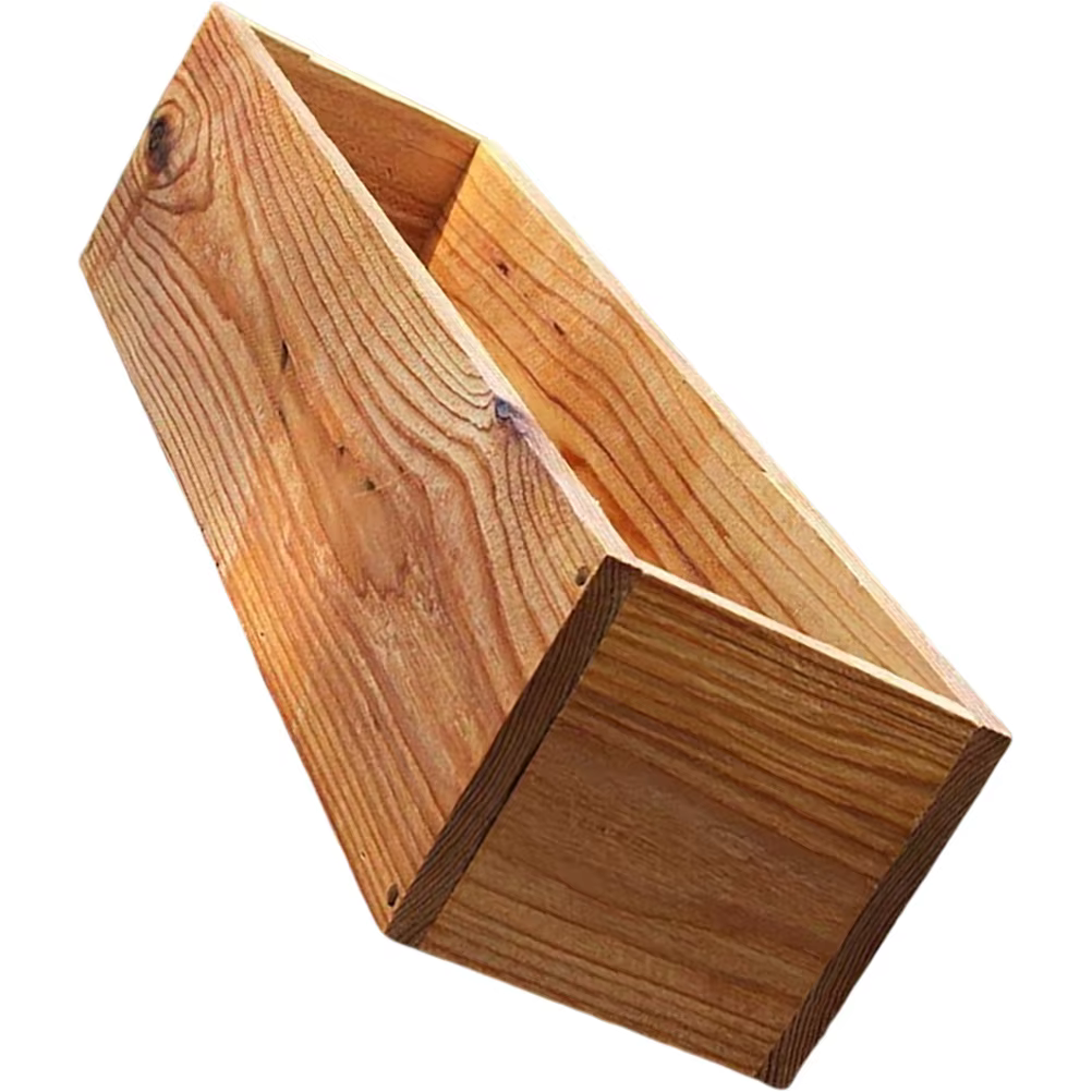 Boîte à fleurs en bois antiseptique 30x11x8.5cm