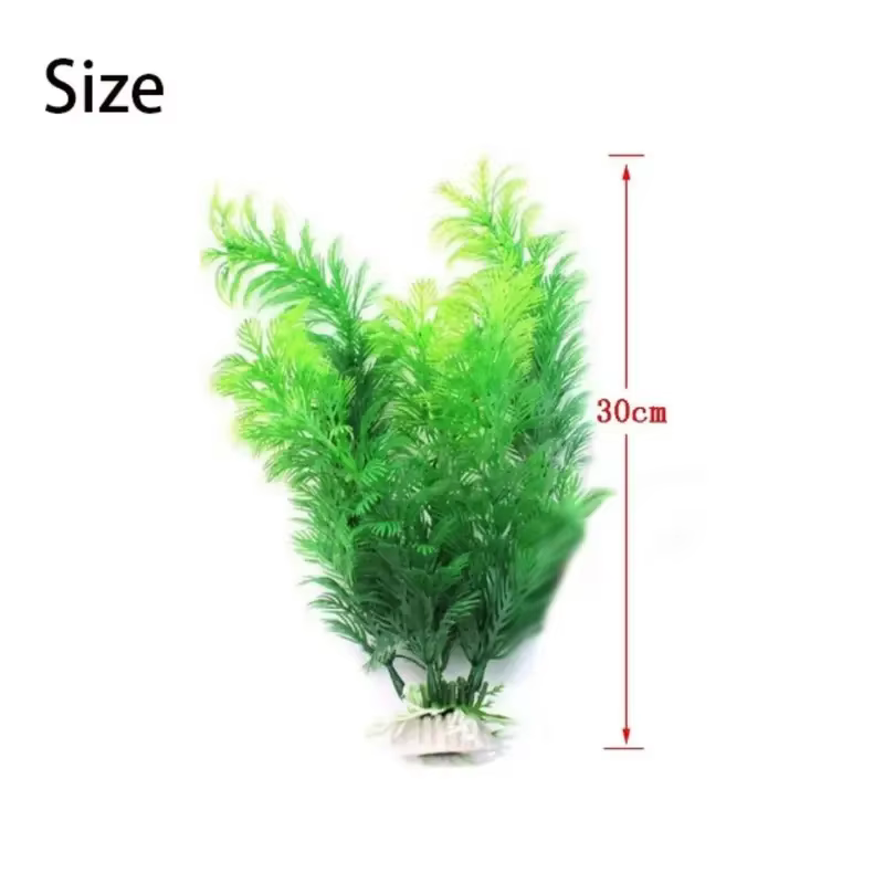 Plantes artificielles de décoration d'aquarium