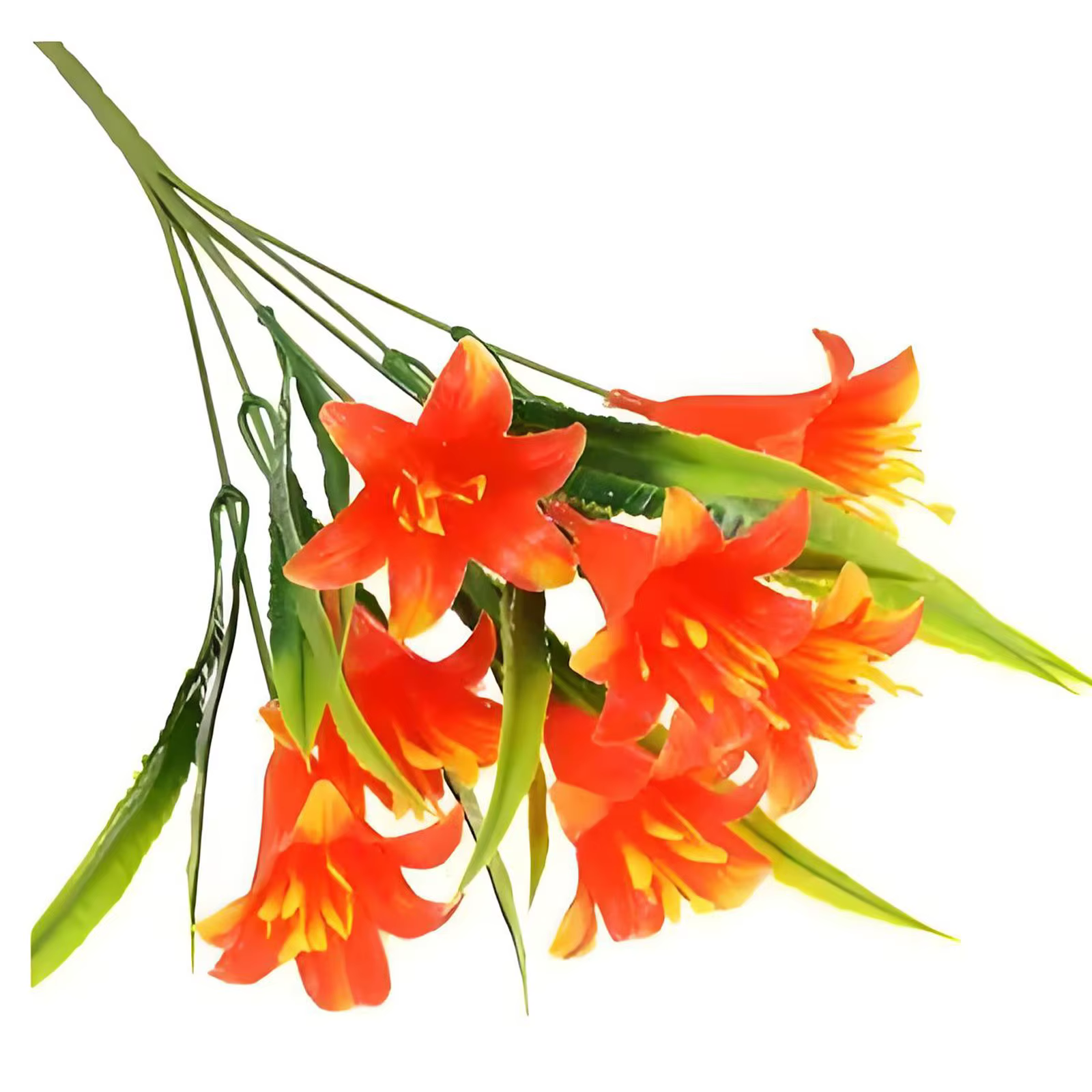 Fleurs artificielles de lys d'intérieur et d'extérieur