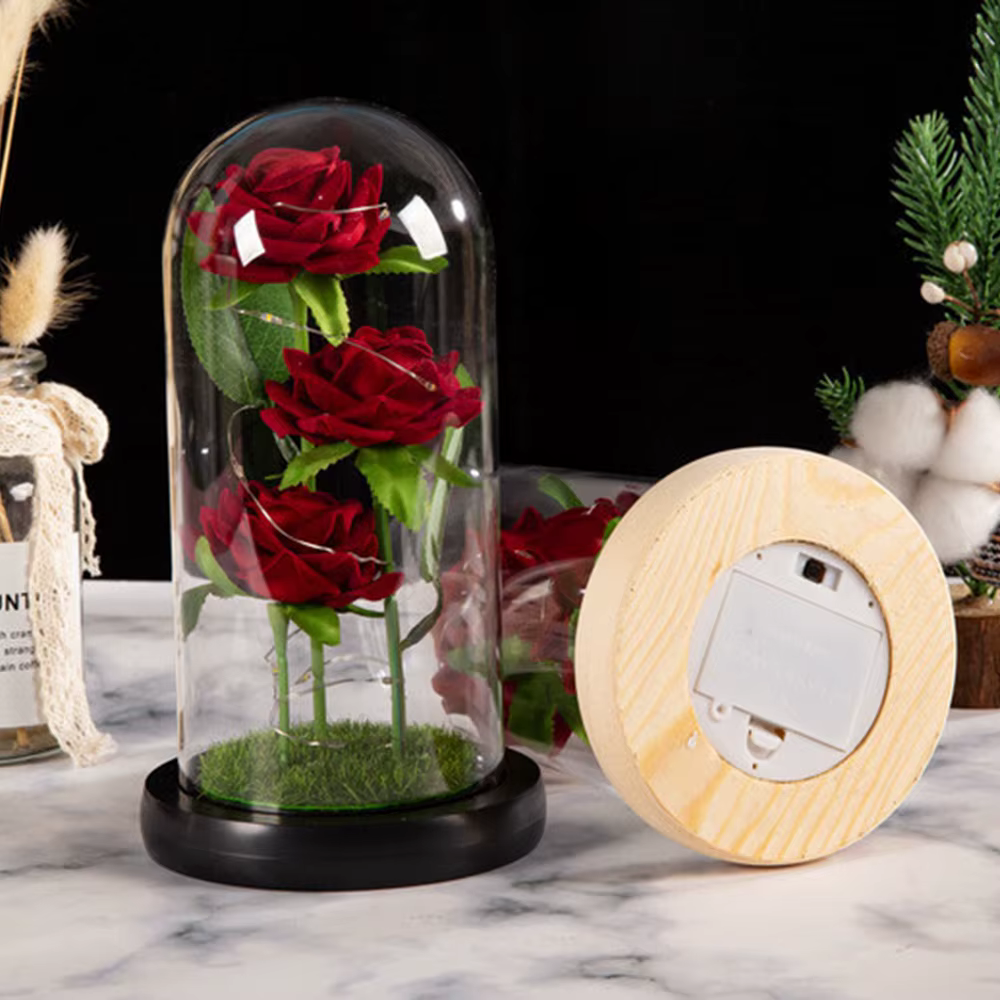 Fleurs artificielles LED Galaxy Three Rose
