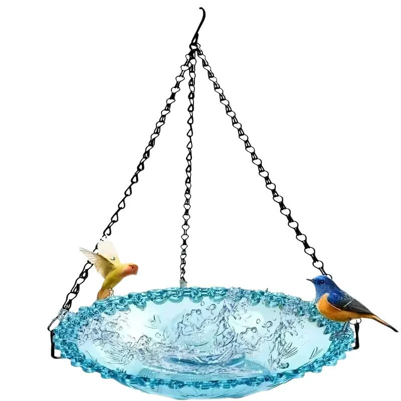 Fournitures pour jardin, cour et ferme : Mangeoire à colibris, abreuvoir pour oiseaux, mangeoire suspendue en forme de fleur pour oiseaux, abreuvoir pour oiseaux