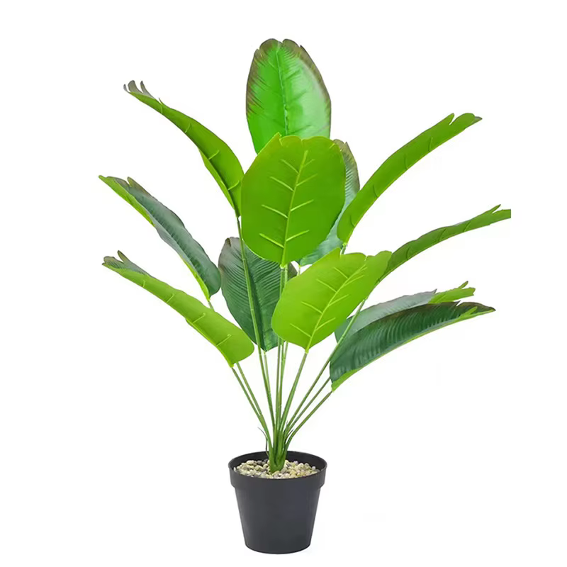 Plantes artificielles en pot simulées de palmier de 65cm