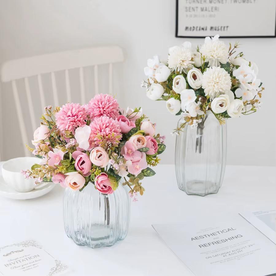 Bouquet de fleurs artificielles