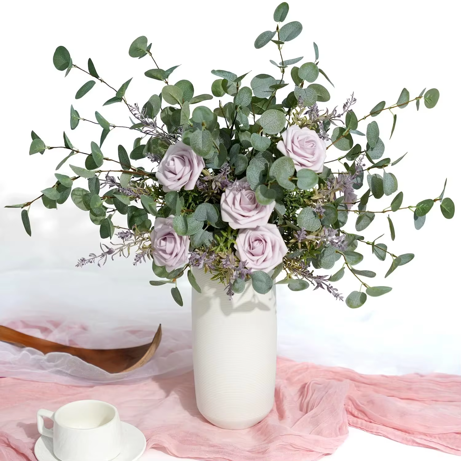 Plantes artificielles d'eucalyptus de hauteur