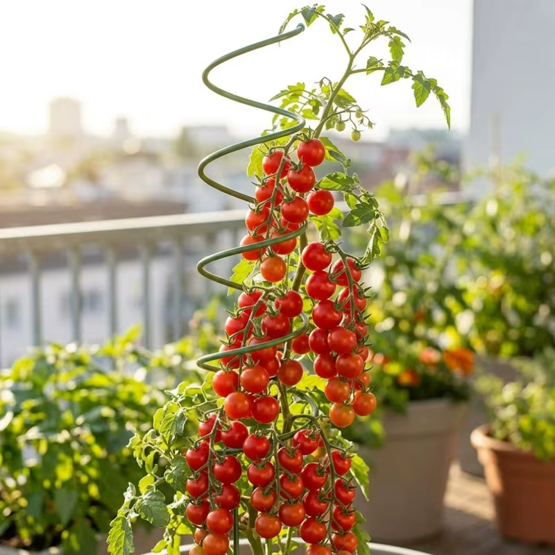 1/5 pièces Tuteurs spirales pour plantes