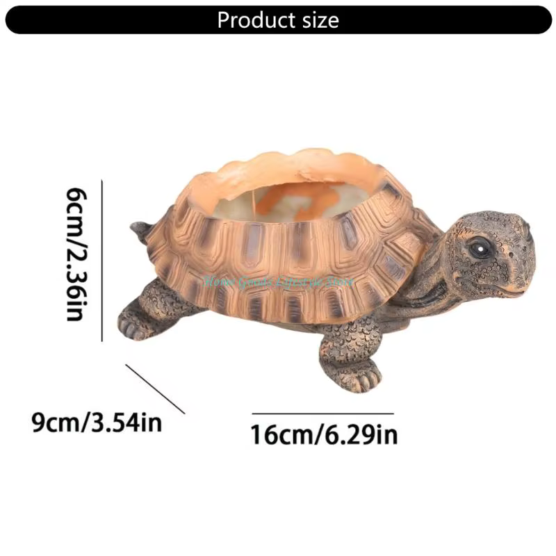 Jardinière tortues en résine E74E