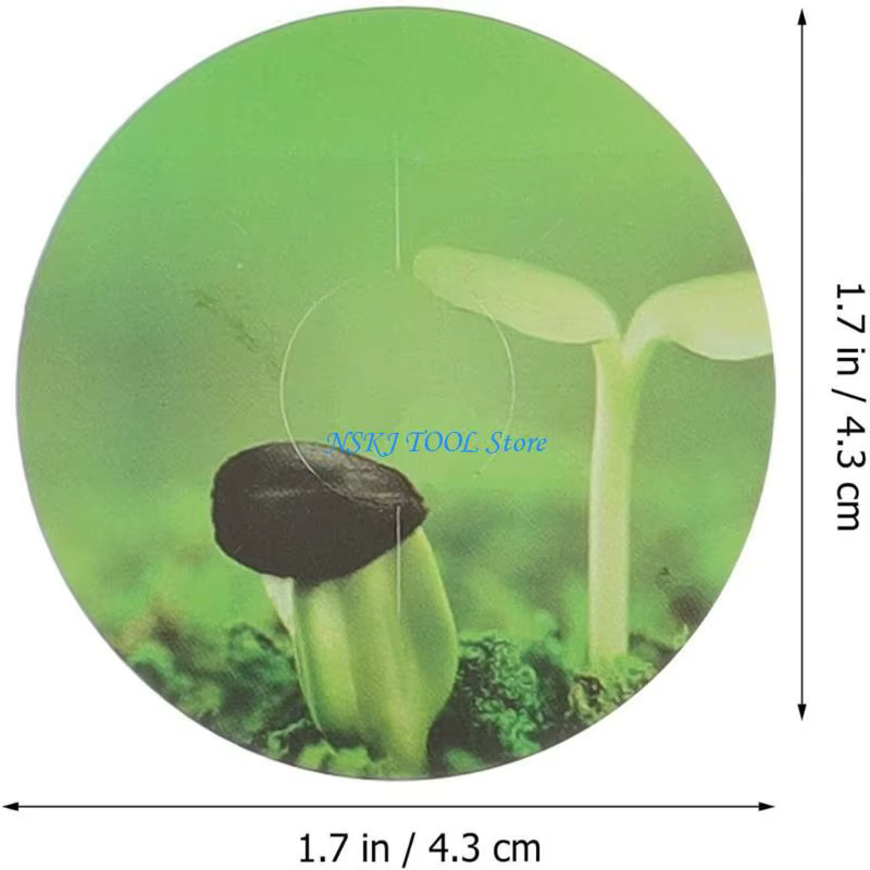 Étiquettes autocollantes pour plantes hydroponiques, 100/120 pièces, L8RC