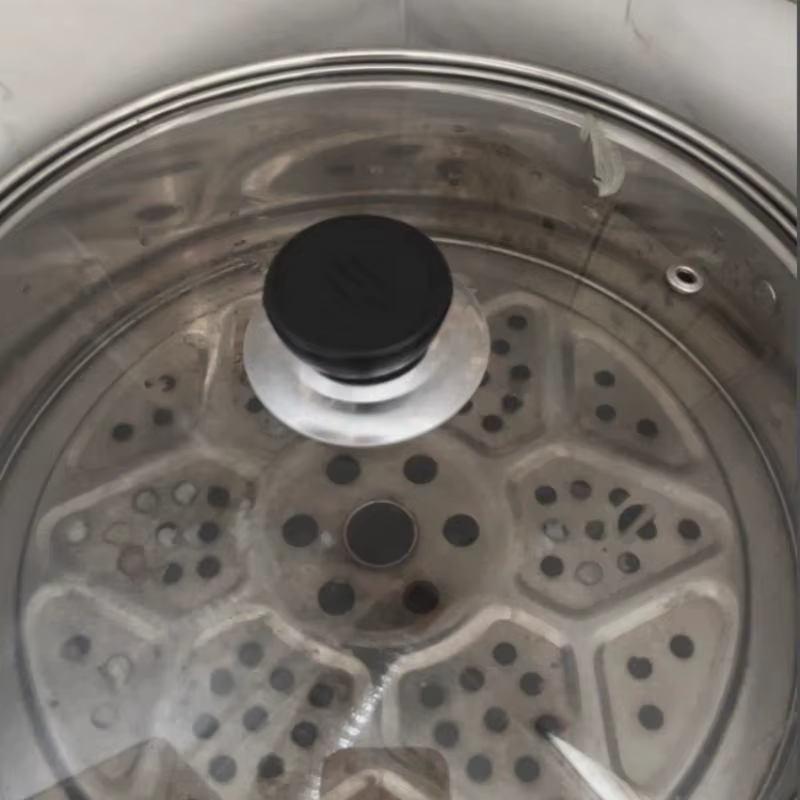 Bouton de Pot en verre et plastique universel