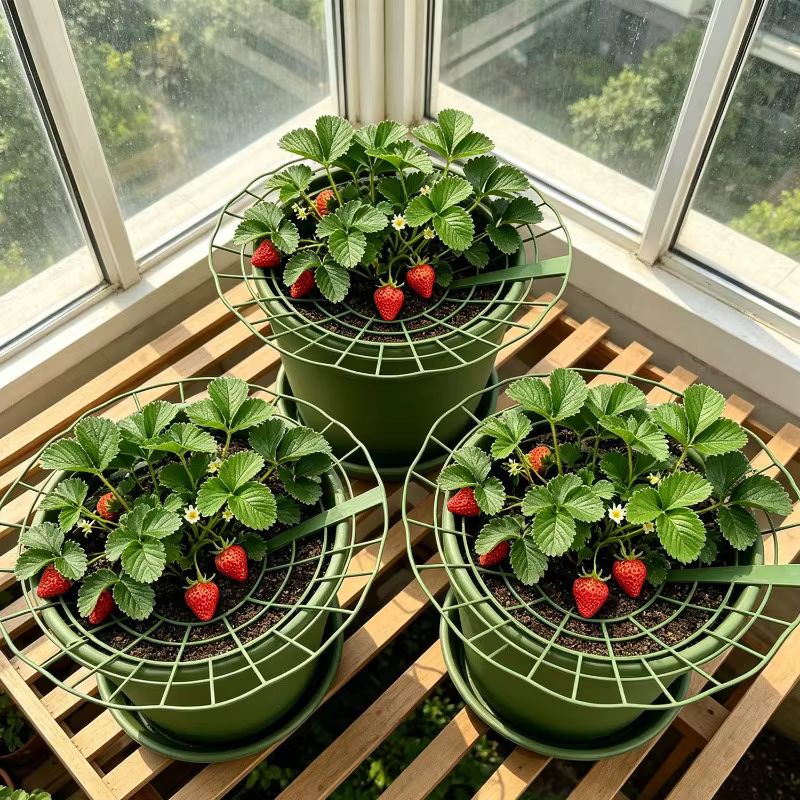 Supports de fraises anti-putréfaction