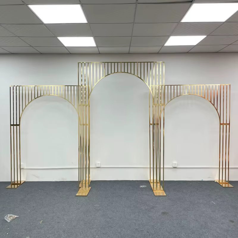 Ensemble d'Arche de Mariage pour Décoration de Fond