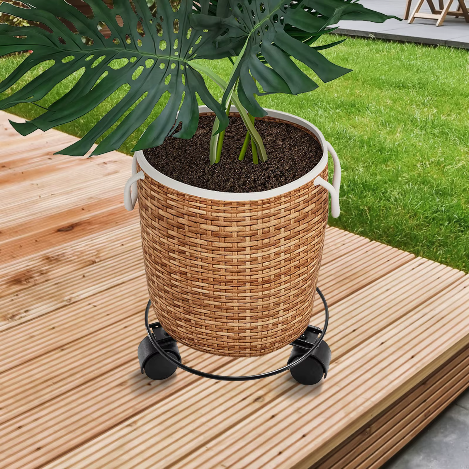 Soucoupe à plantes support