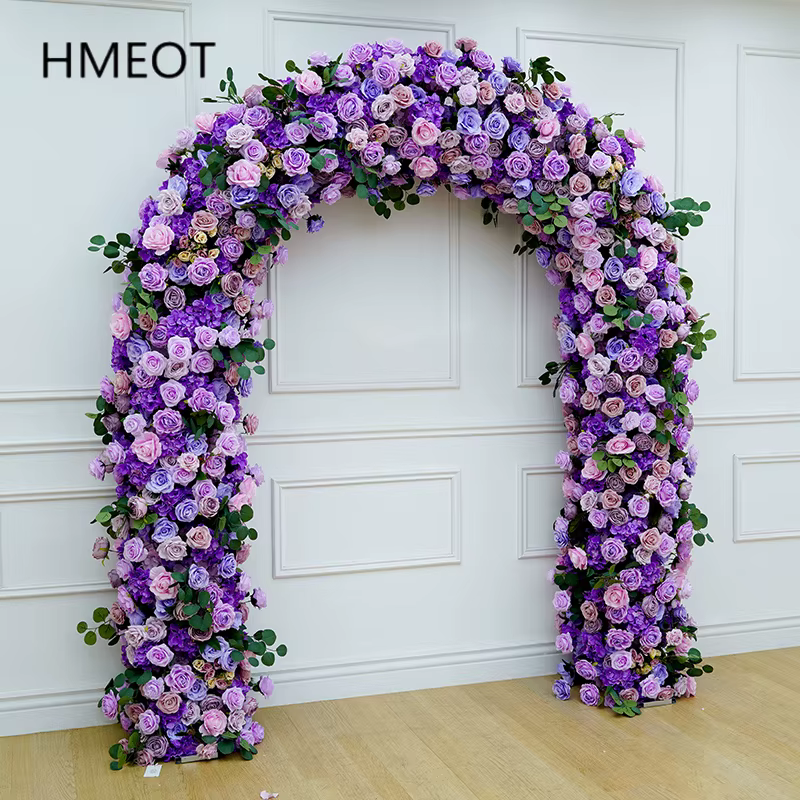 Arc d'hortensia Rose violet