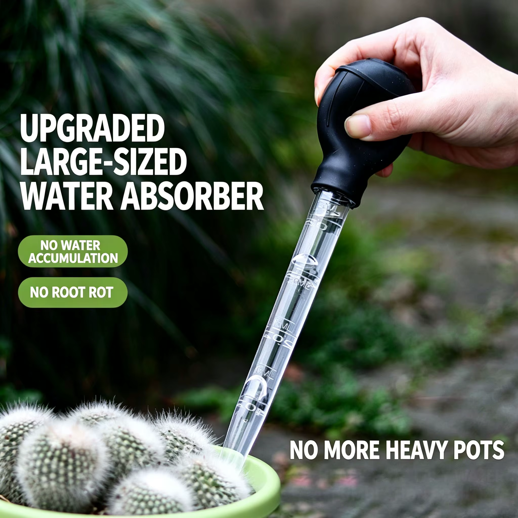 Grande pompe à siphon pour plantes de 100 ml