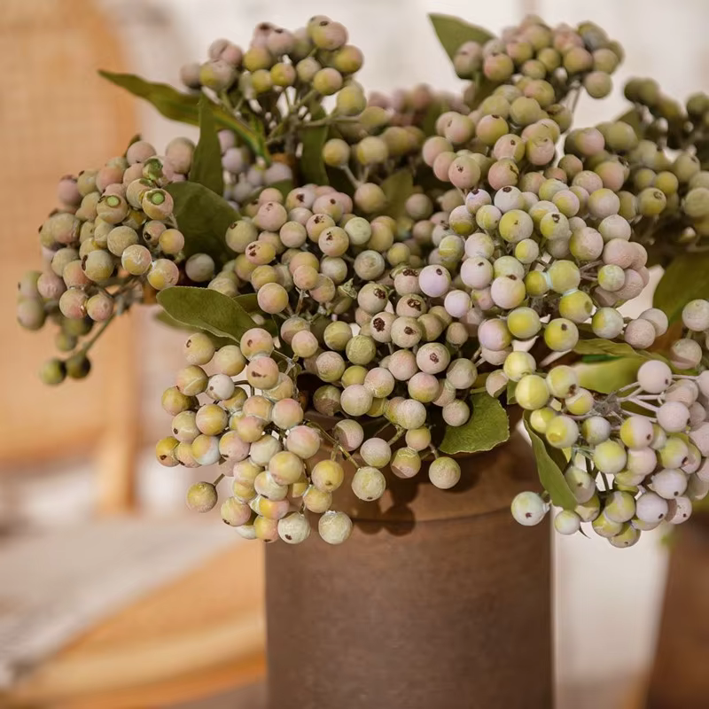 Branche de haricot vert pour décoration de maison
