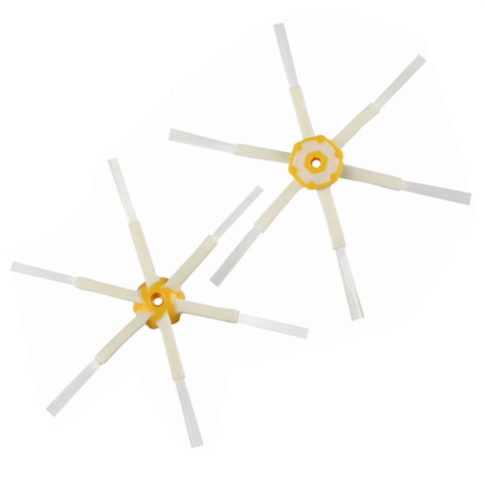 Accessoires pour aspirateur compatibles avec IRobot Roomba séries 500, 600, 700, 550, 560, 630, 650, 760, 770, 780, brosse latérale à 6 bras