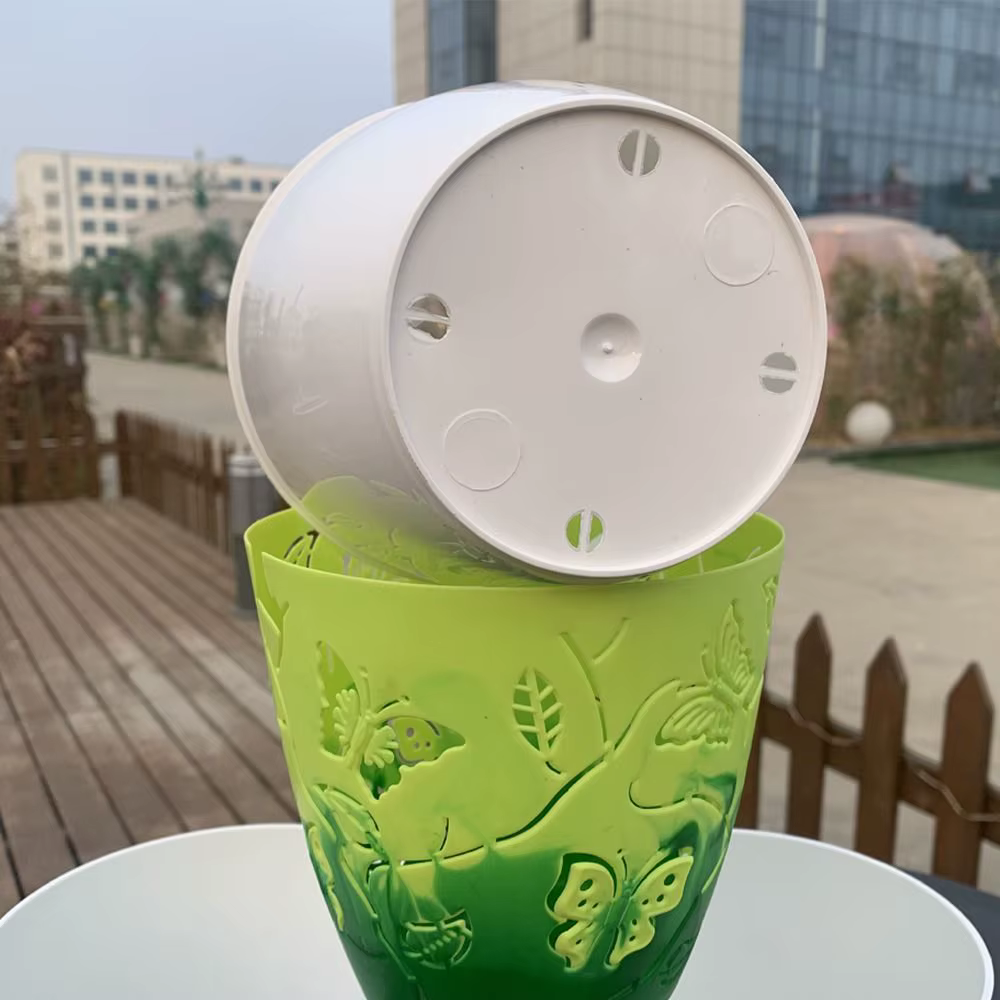 Pot de fleurs en Relief papillon de dessin animé 3D