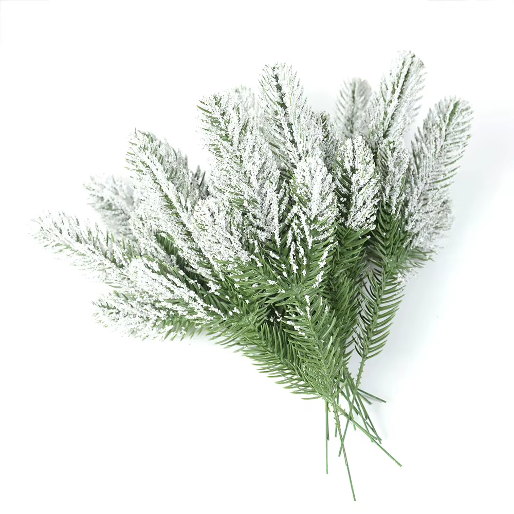 5 pièces baies de noël Branches de pin couronne