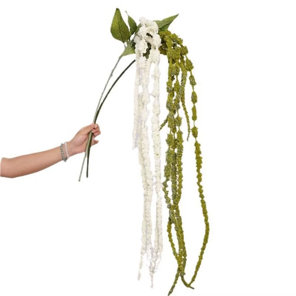 Plante artificielle suspendue Amaranthus à 6 têtes