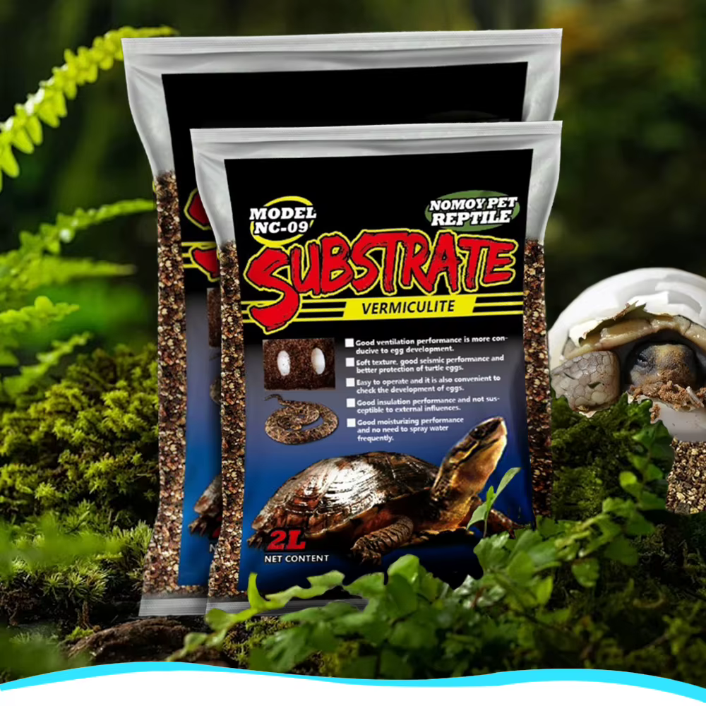 2/4L Perlite vermiculite sol de noix de coco tortue oeuf incubation substrat jardin pot sol mélange médias Reptile accessoires d'élevage