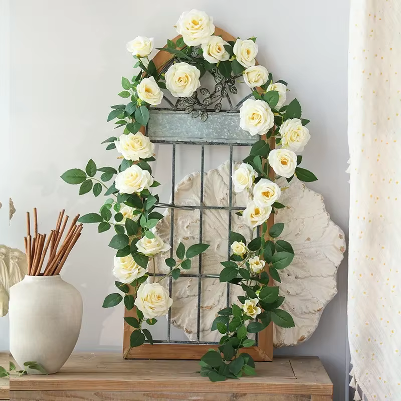 Simulation de fleurs de vigne artificielles