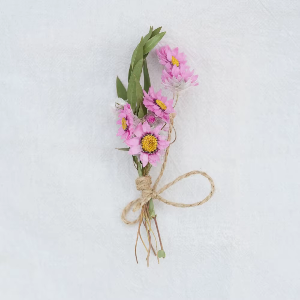 Bouquet de fleurs séchées de haute qualité
