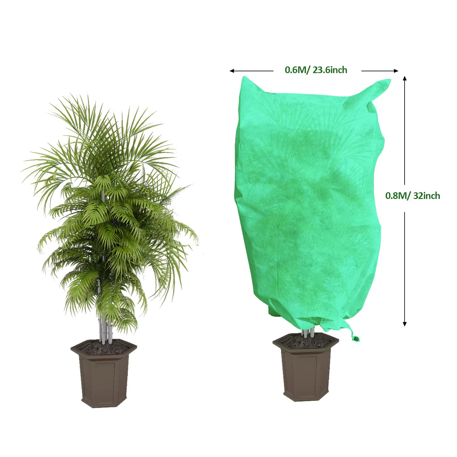 Couverture de Protection pour plantes d'hiver