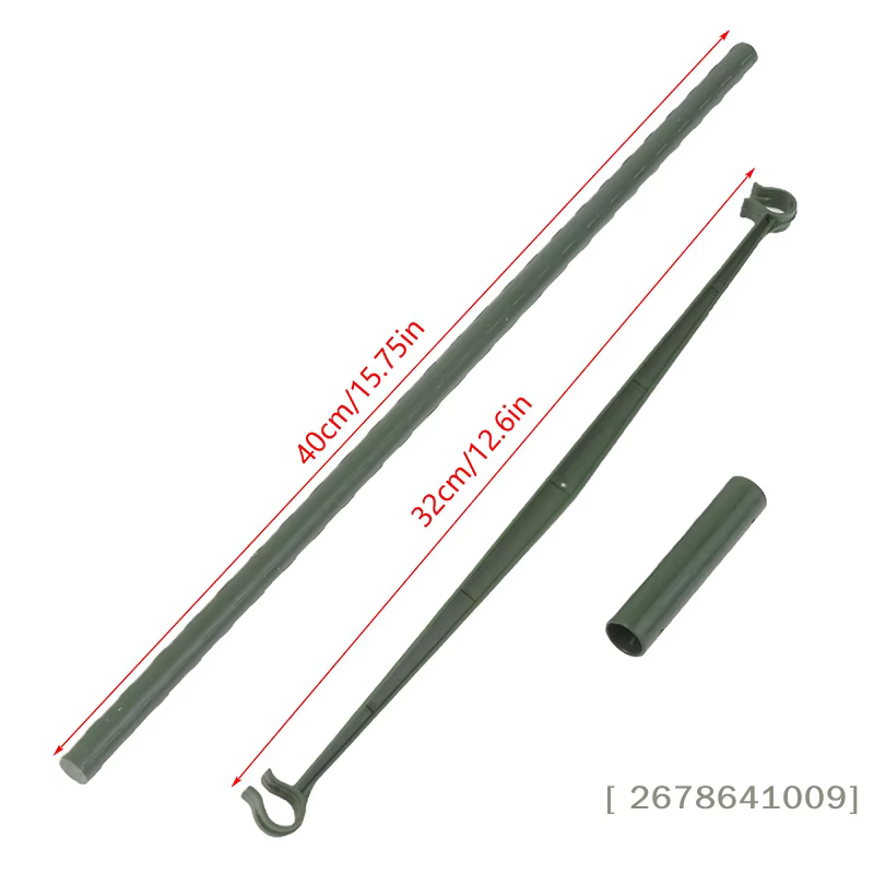 ♥ Kit de support pour plantes de tomates DIY – Piquets et anneaux empilables pour légumes et fleurs grimpantes | 〔YY33〕
