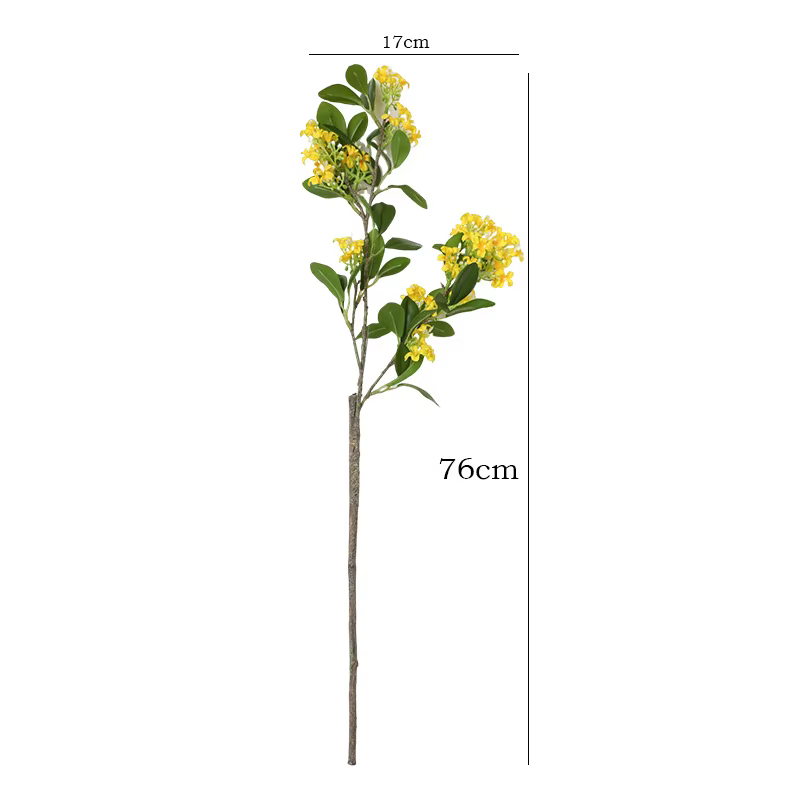 Simulation de fleurs Qianlixiang osmanthus sept liyang fausses