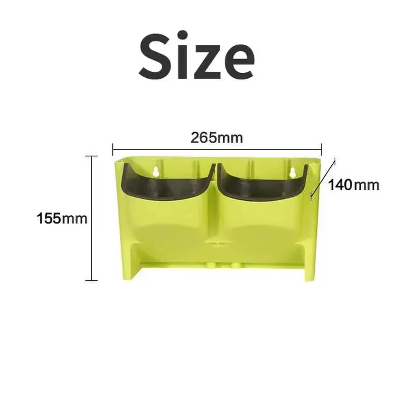 1 pièces nouveau jardinière verticale verdissement intérieur et extérieur balcon suspendu Pot de fleur créatif résine