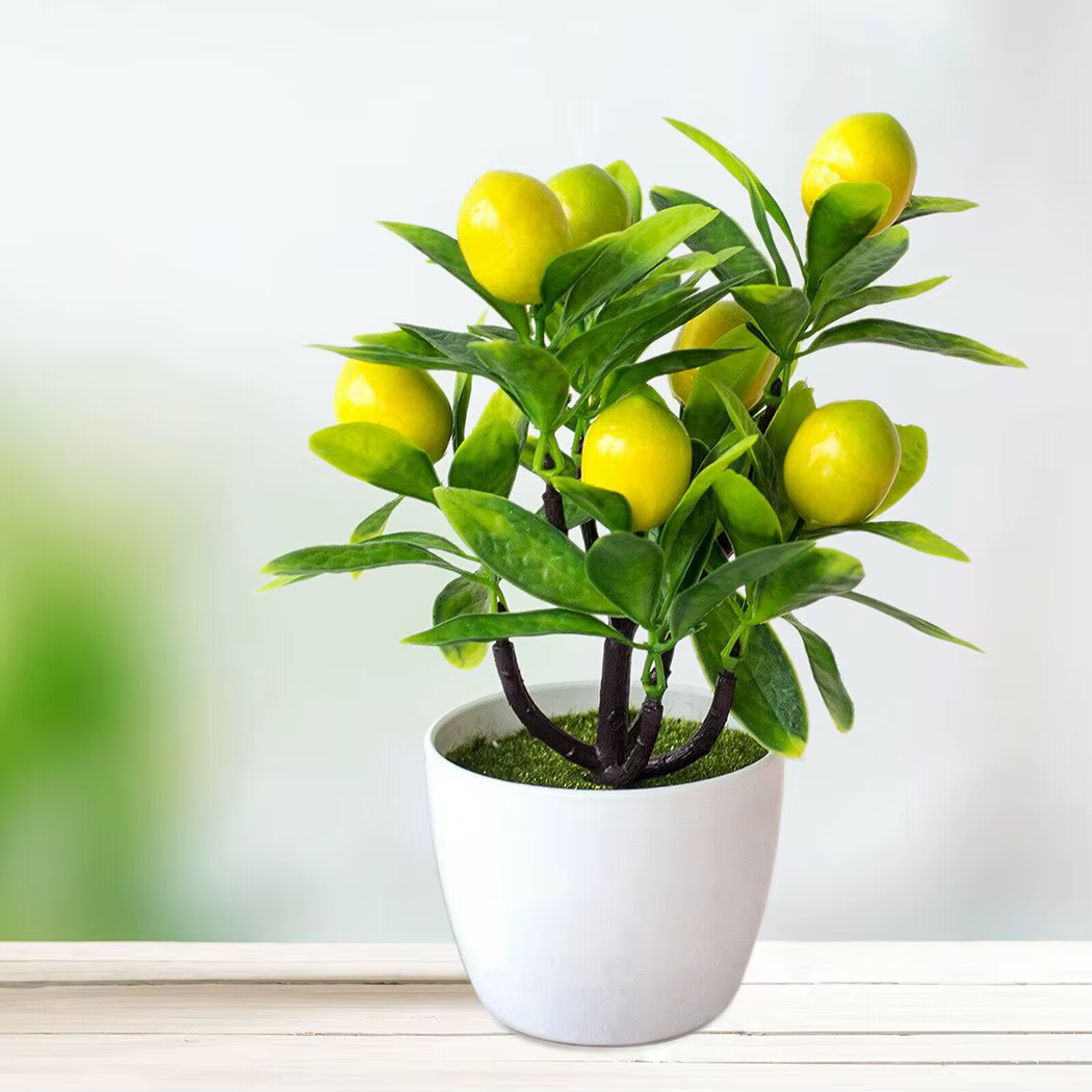 Simulation de Fruits artificiels au citron