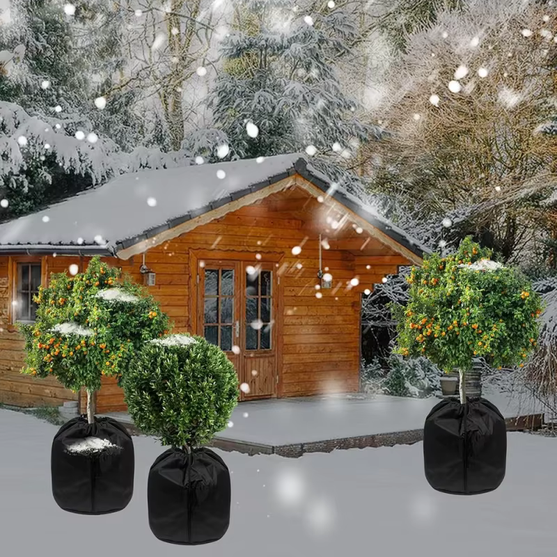 Housses de protection hivernale pour plantes