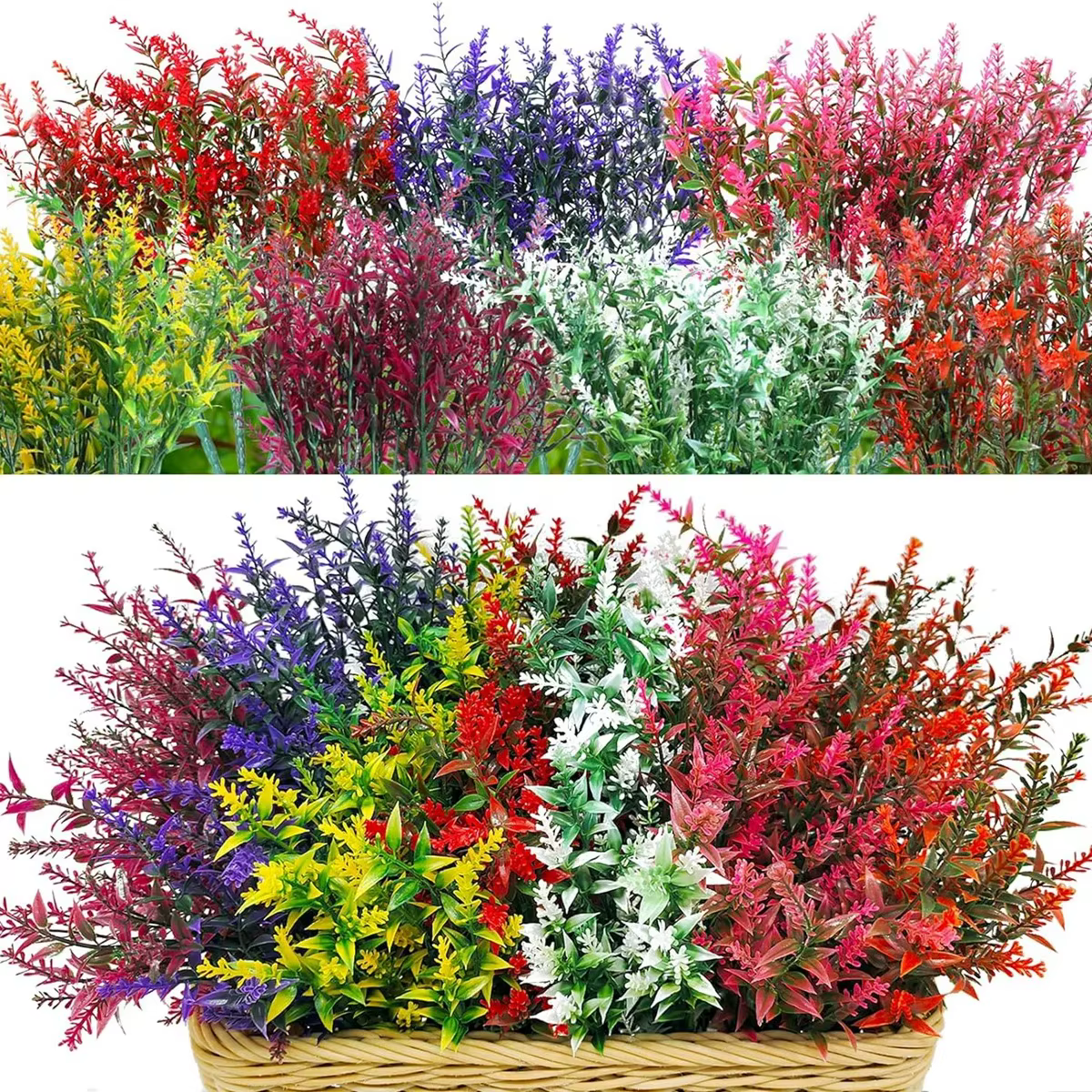 Bouquet de fleurs de lavande artificielles