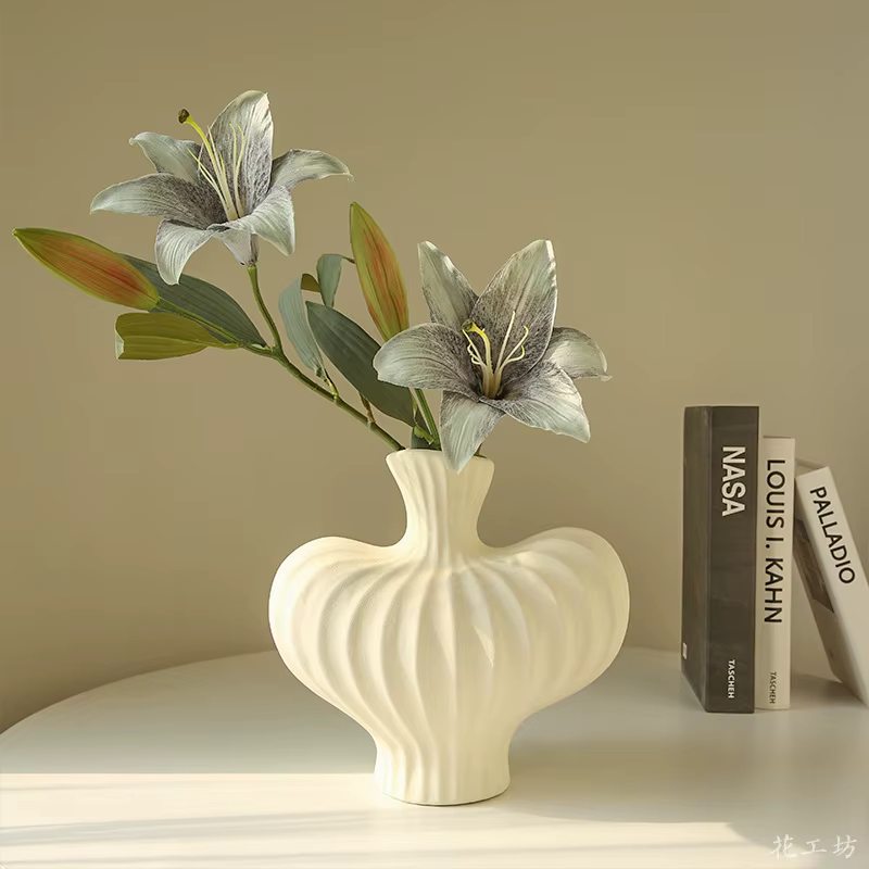 Fleurs Artificielles de Lys Blanc