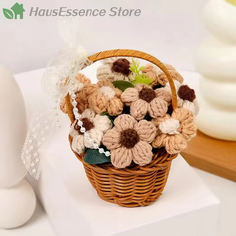 ※1 bouquet de fleurs au crochet fait main