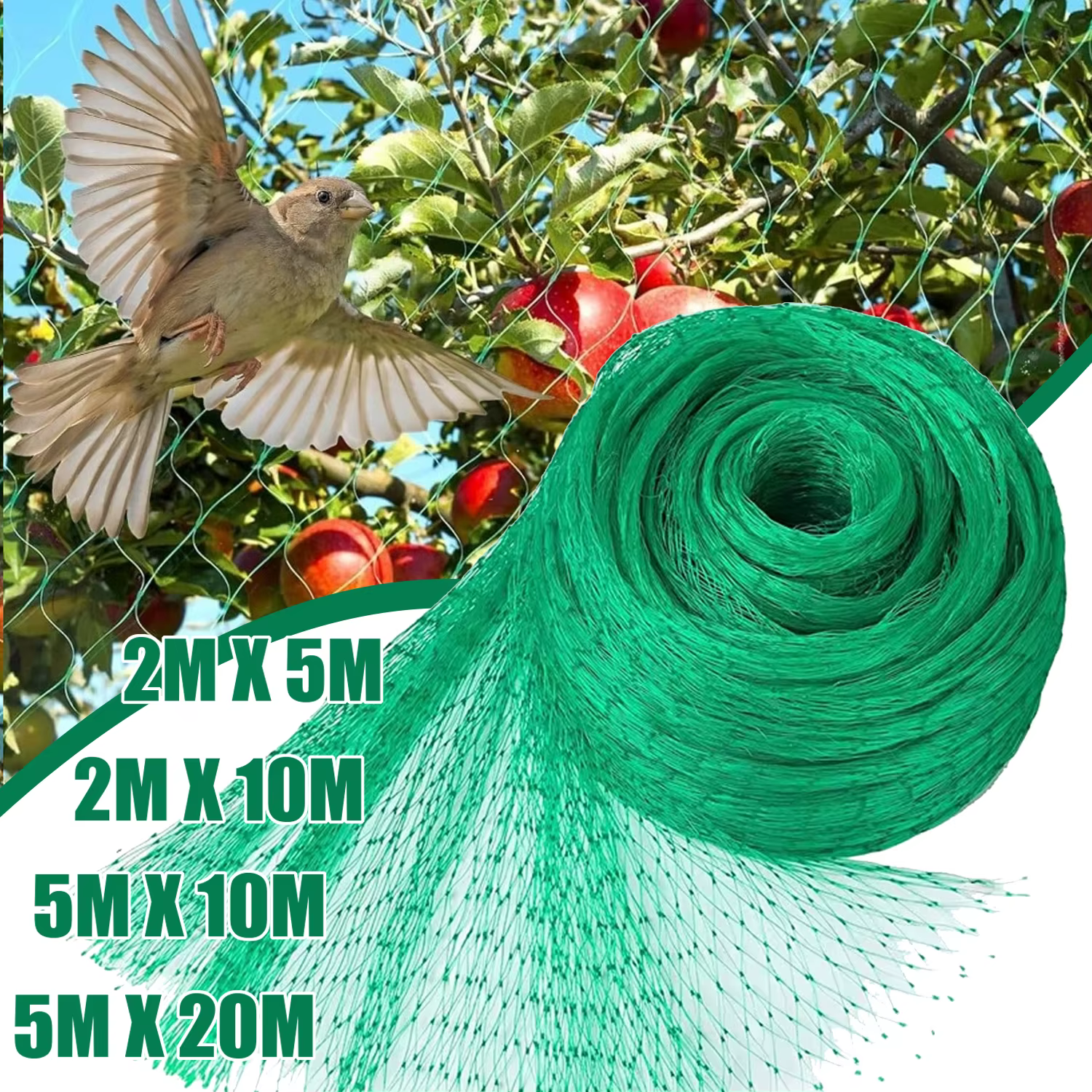 Filet de jardin en nylon durable 5/10/20M