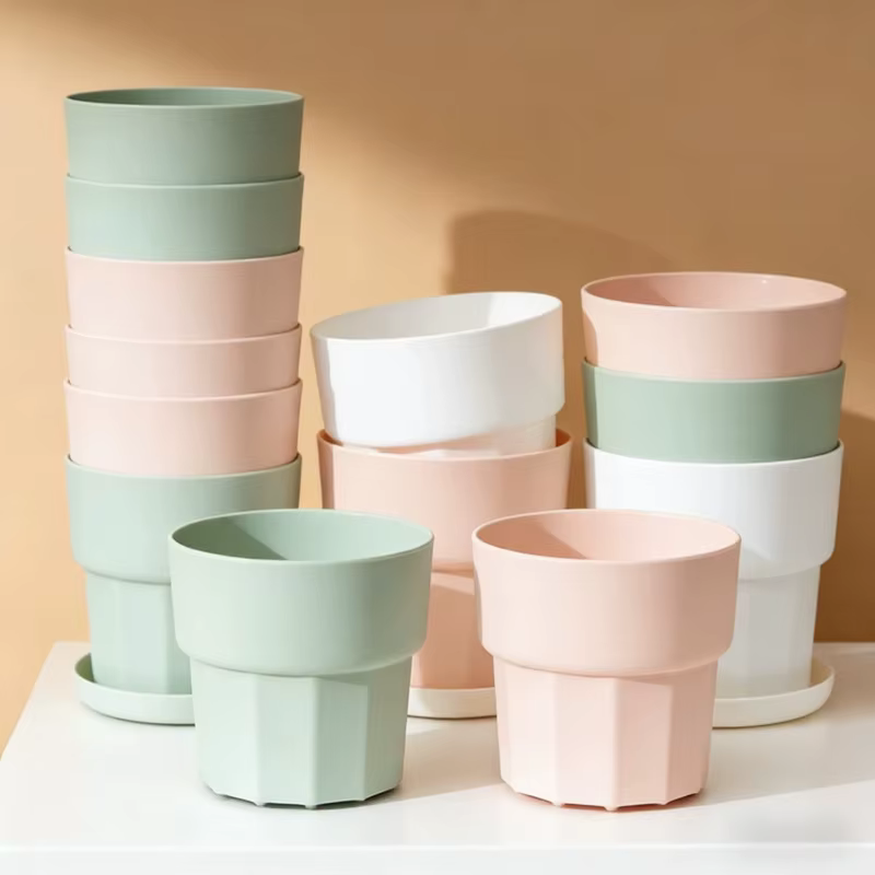 Pot de fleurs en résine plastique épaissie incassable