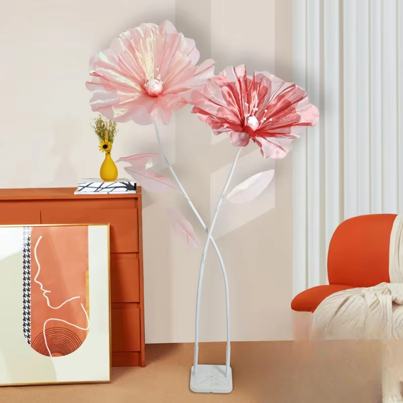 Fleurs artificielles, accessoires de décoration de mariage