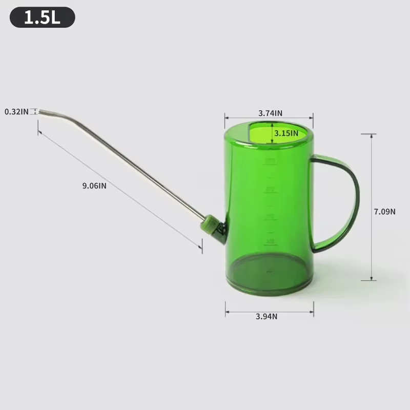 Arrosoir à long bec pour usage domestique – Idéal pour les plantes de jardin