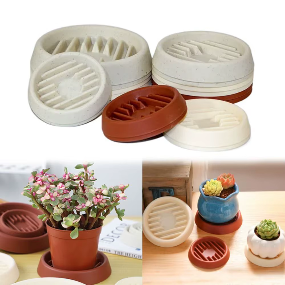 Pot de fleur en plastique pour plantes goutte à goutte