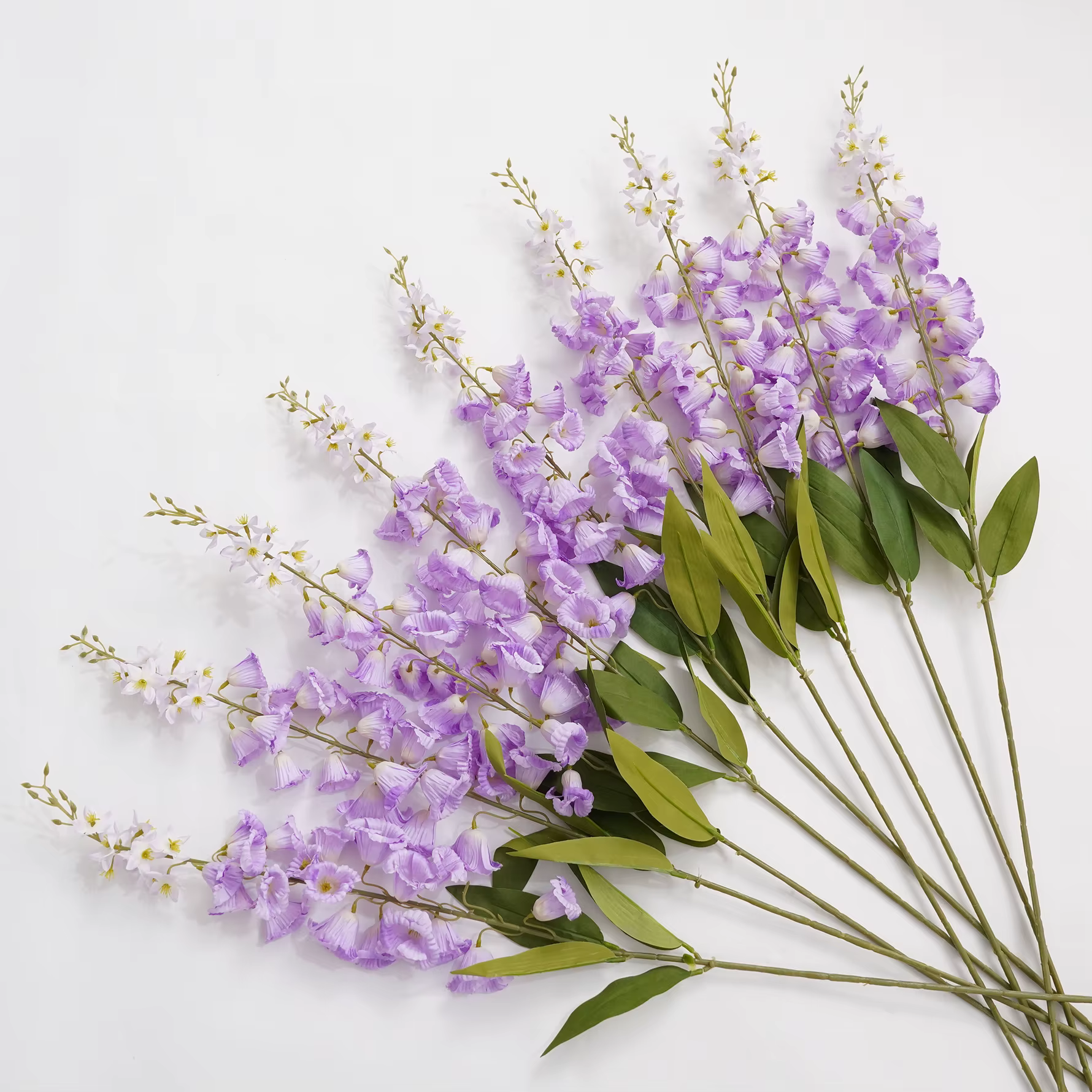 XUELY X9991 Fleurs artificielles de clochettes violettes