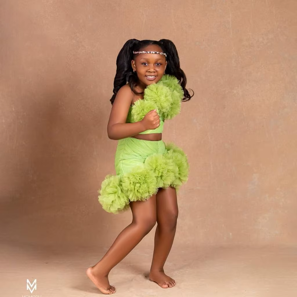 Robe d'anniversaire à volants pour filles, robes de demoiselle d'honneur personnalisées, fête de mariage pour enfants, tout ce qui est pour les séances photo, vert menthe, 2 pièces