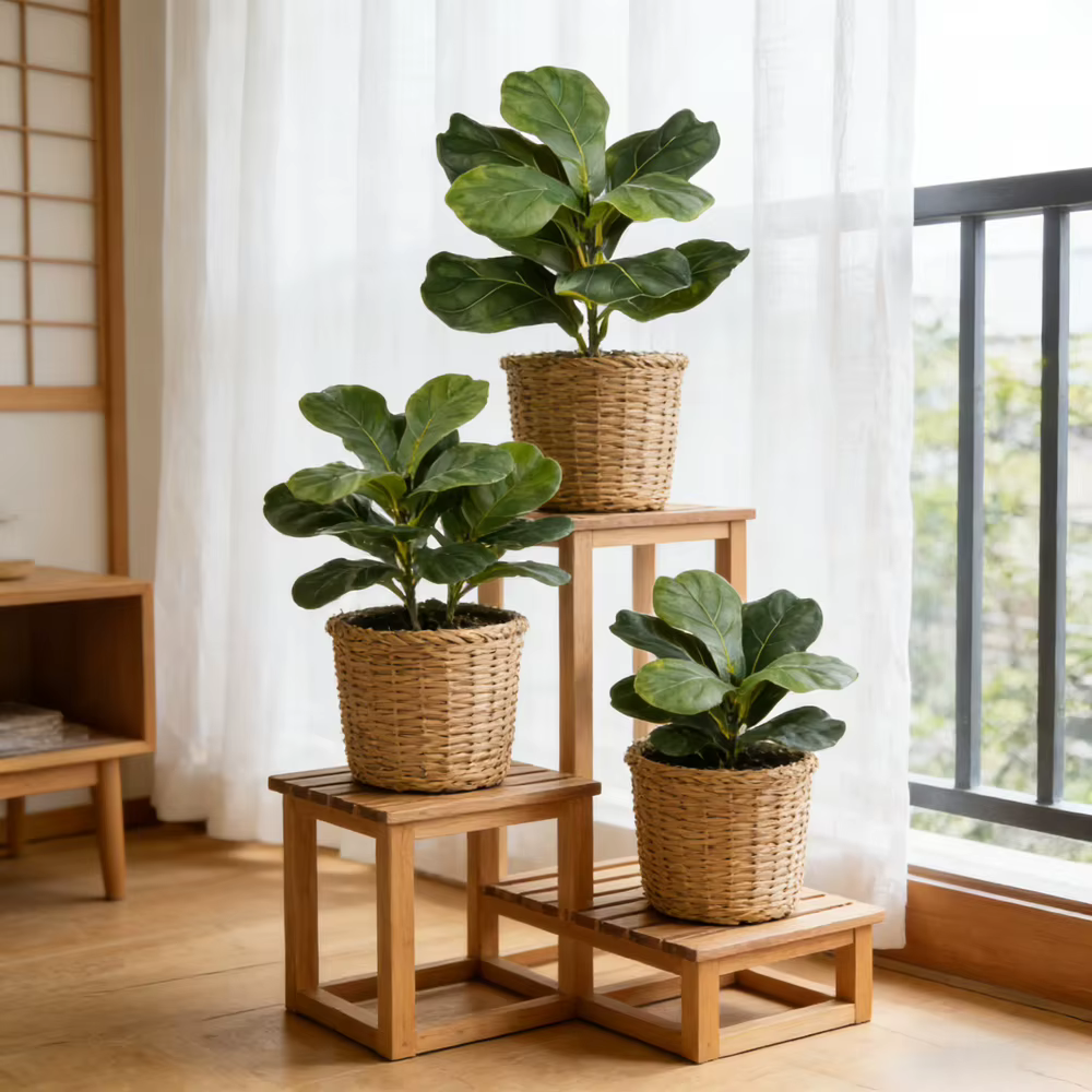Plantes artificielles de banian de 38-70 cm