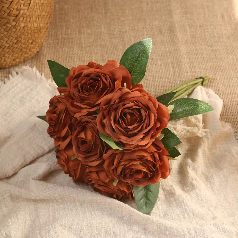 Bundle de fleurs artificielles à mille couches