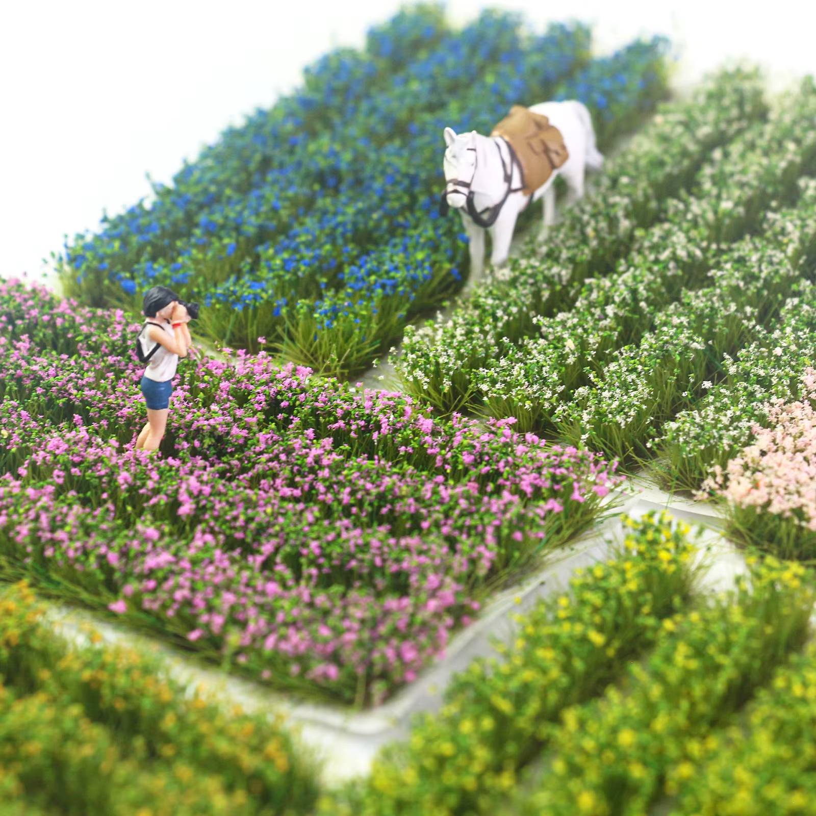 Kits de modèles de fleurs miniatures