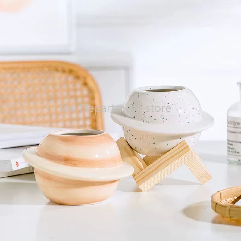 Mini pot de fleur en céramique pour la décoration de la maison