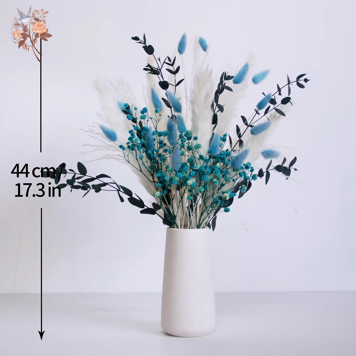 Bouquets de fleurs séchées pour la décoration intérieure