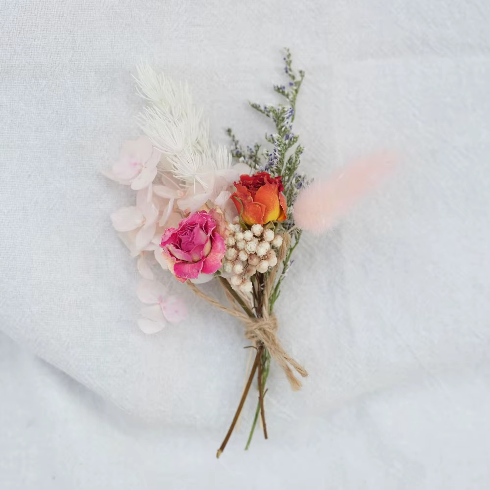 Bouquet de fleurs séchées de haute qualité
