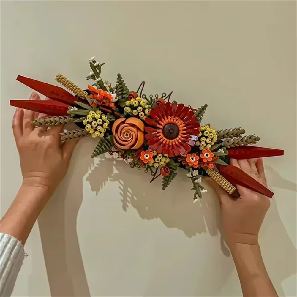 Fleurs artificielles 3D