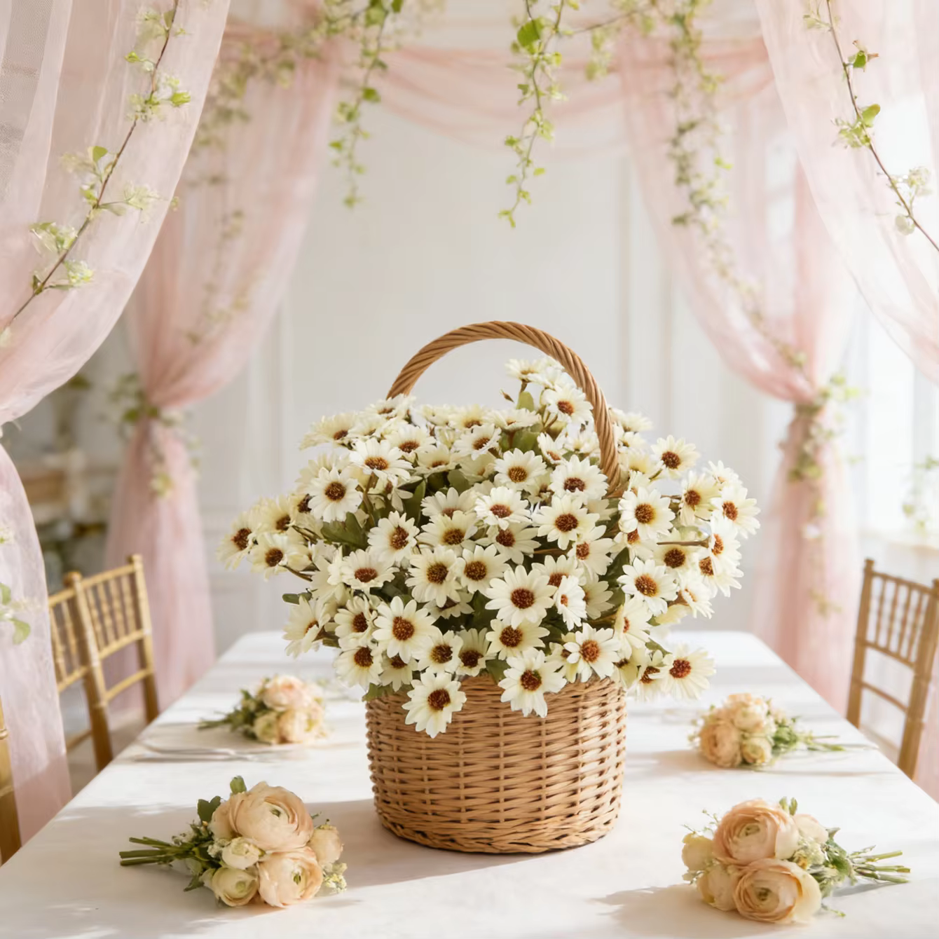 Fleurs Artificielles en Soie