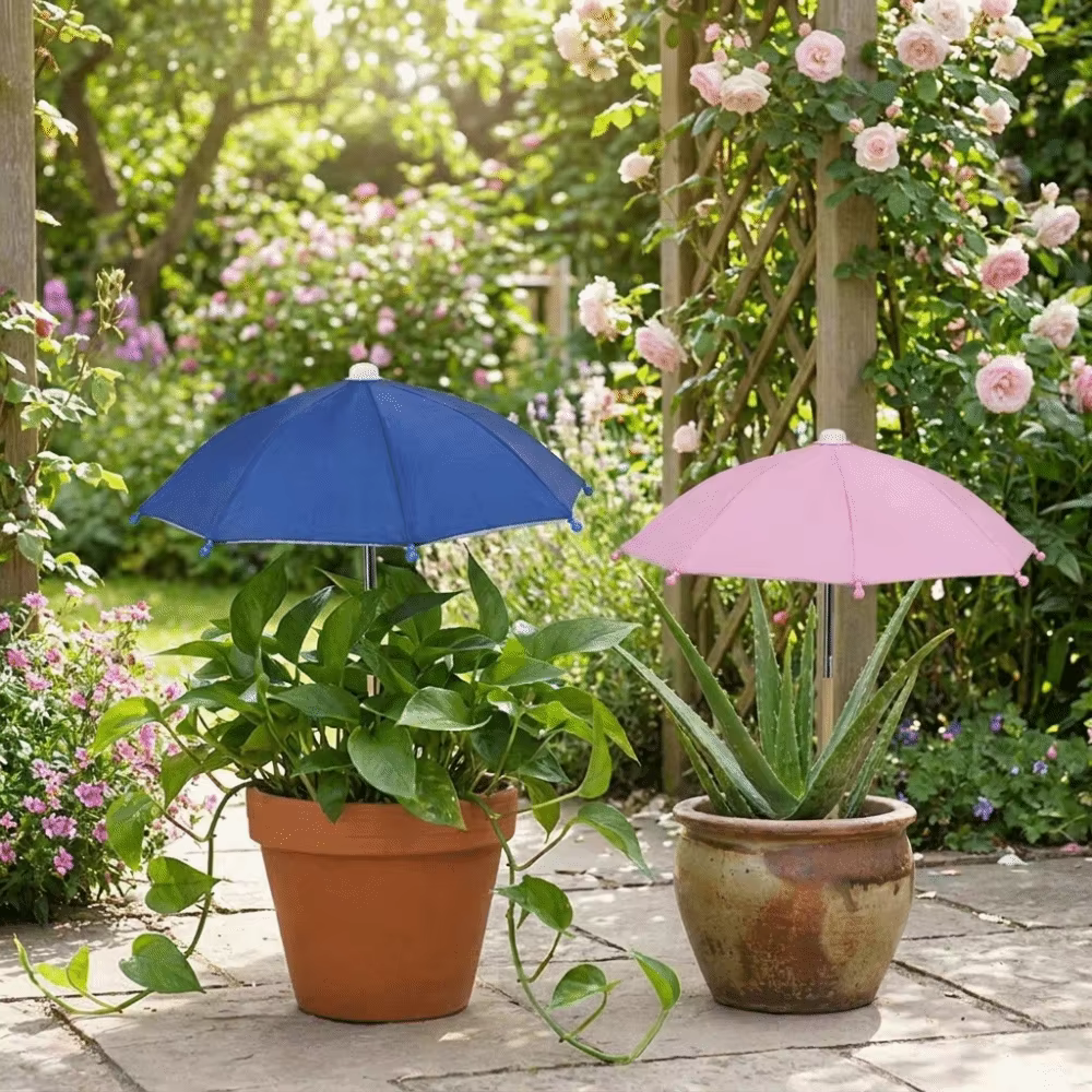 Parasol amovible pour plantes
